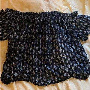 >>Rewind off-the-shoulder boho top